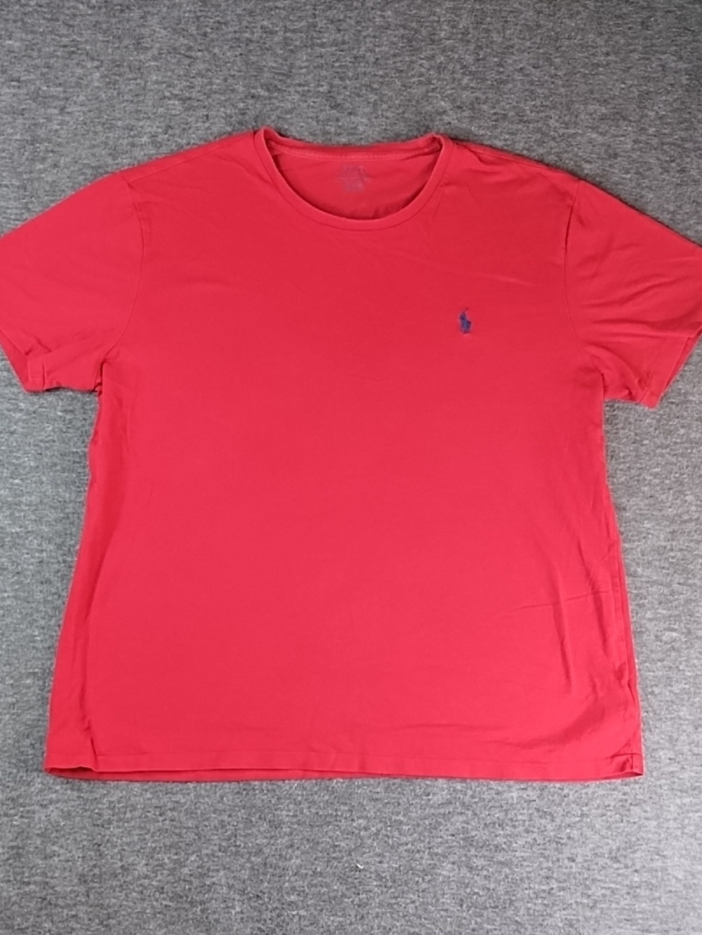 Polo by Ralph Lauren Bright Red Crew Neck Short Sleeve Tee